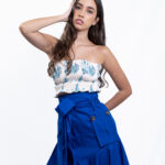 FALDA GARDEL AZUL