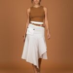 Falda blanca